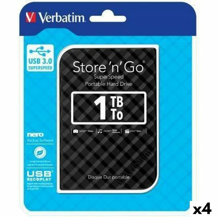 Disco Duro Externo Verbatim Store n Go 1 TB