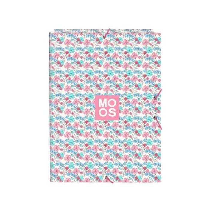 Safta Carpeta Folio 3 Solapas Moos Flores 26x33,5x2,5 cm 0 Safta Carpeta Folio 3 Solapas Moos Flores 26x33,5x2,5 cm 0