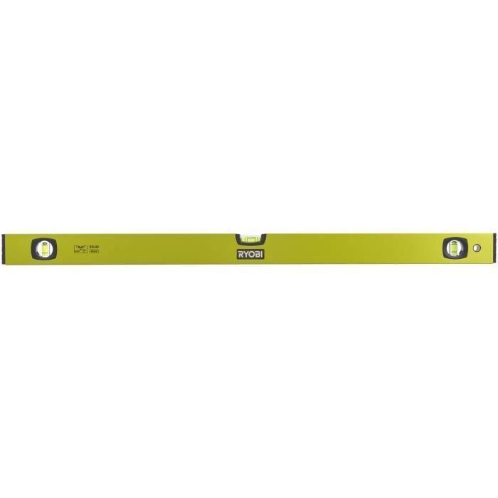 Nivel de burbuja - RYOBI - 80 cm, precisión 0,5 mm/m Nivel de burbuja - RYOBI - 80 cm, precisión 0,5 mm/m