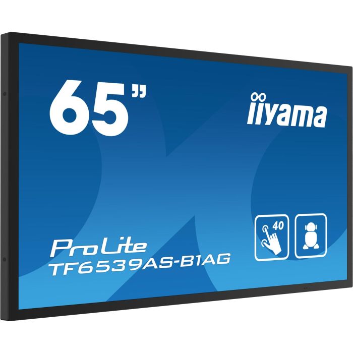 iiyama 65" Pantalla Táctil Interactiva Profesional 4K UHD IPS PCAP 40 Puntos Android 11 24/7 7 iiyama 65" Pantalla Táctil Interactiva Profesional 4K UHD IPS PCAP 40 Puntos Android 11 24/7 7