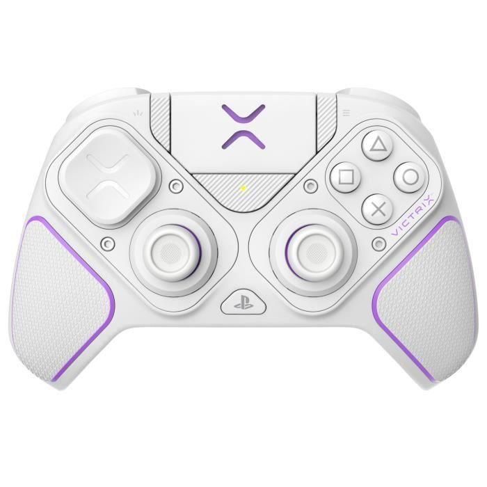 PDP PDP1711708393310 Mando Inalámbrico Victrix Pro BFG - Gamepad Multiplataforma para PlayStation y PC - Blanco PDP PDP1711708393310 Mando Inalámbrico Victrix Pro BFG - Gamepad Multiplataforma para PlayStation y PC - Blanco