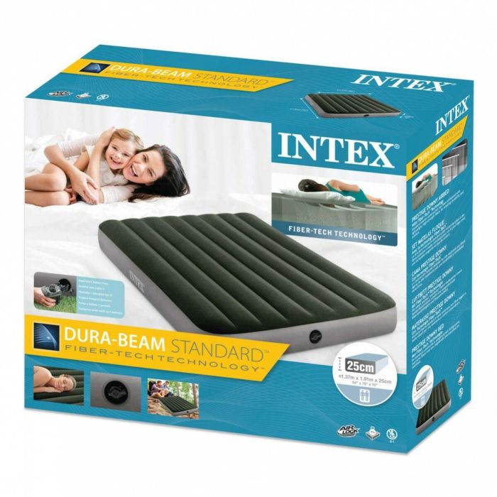 Cama Hinchable Intex Full Dura-Beam Prestige 137 x 25 x 191 cm 3 Unidades 2 Cama Hinchable Intex Full Dura-Beam Prestige 137 x 25 x 191 cm 3 Unidades 2