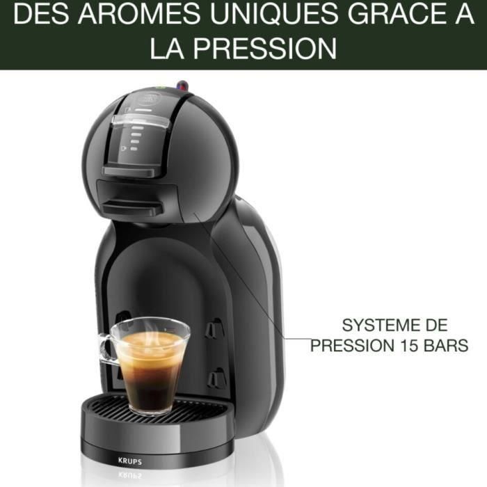 Cafetera KRUPS, Cafetera de cápsulas multibebidas, Compacta, Apagado automático, Tamaño de bebida ajustable, Mini Me 4