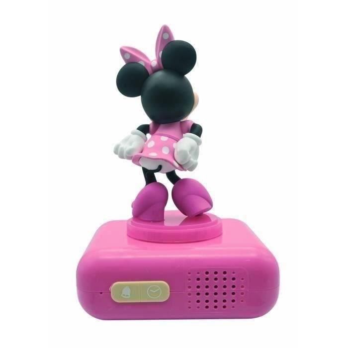 Despertador digital con luz nocturna 3D Minnie y efectos de sonido 1