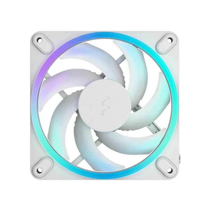 Fractal Design Ventilador Caja Momentum 12 RGB White FD-F-MR1-1202, 120mm, ARGB, 2200 RPM, 28.03 dB