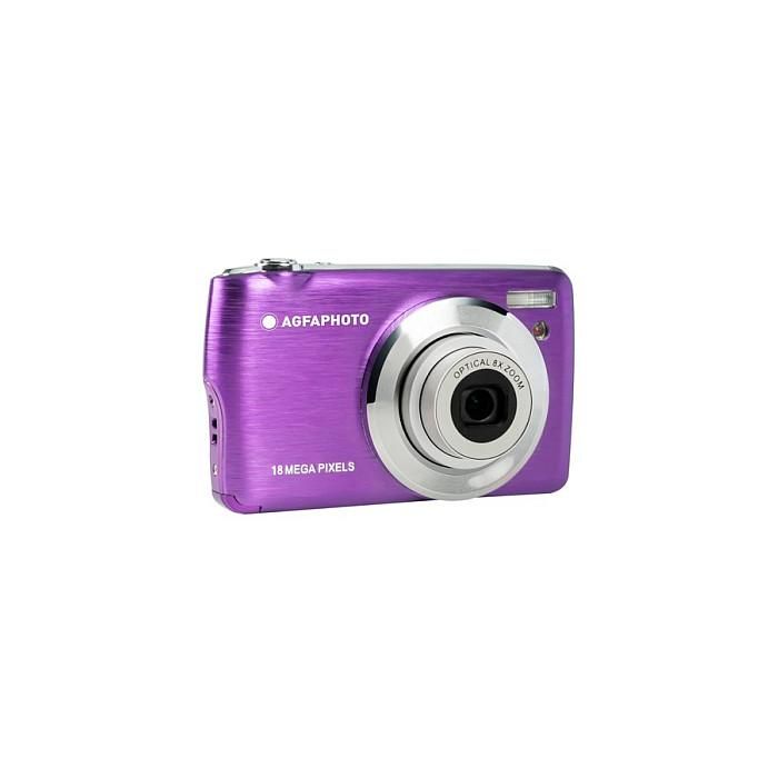 AgfaPhoto Cámara DC8200 Compacta 18MP 8x Zoom Óptico Full HD Púrpura 0 AgfaPhoto Cámara DC8200 Compacta 18MP 8x Zoom Óptico Full HD Púrpura 0