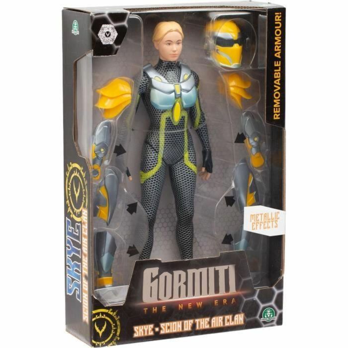 Figura articulada - GORMITI - Scion con armadura Air Model - 27 cm - a partir de 4 años - GRV033