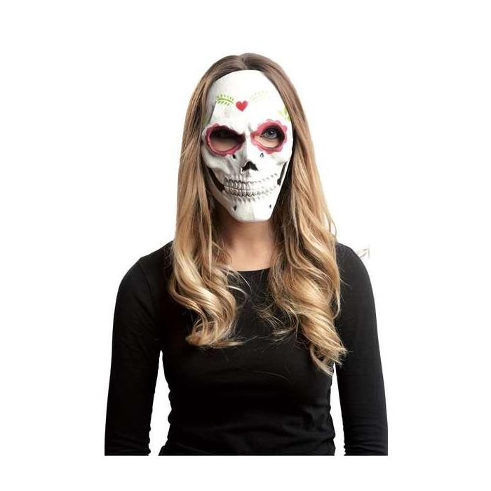 1/2 day of the dead latex mask one size 1 1/2 day of the dead latex mask one size 1