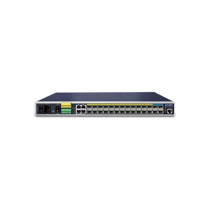 Planet IGS-6325-20S4C4X Switch Industrial Gestionable L3 con 20 Puertos SFP 1G, 4 SFP+ 10G, 4 TP Compartidos y Routing IPv4/IPv6, Redundante 1 Planet IGS-6325-20S4C4X Switch Industrial Gestionable L3 con 20 Puertos SFP 1G, 4 SFP+ 10G, 4 TP Compartidos y Routing IPv4/IPv6, Redundante 1