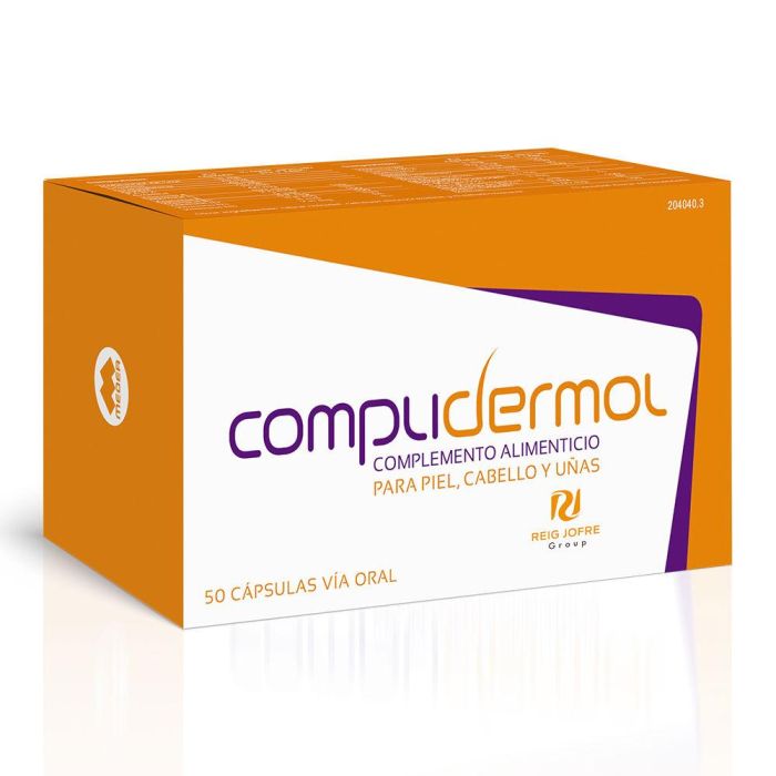 Complidermol para Piel, Cabello y Uñas 50 Cápsulas 1