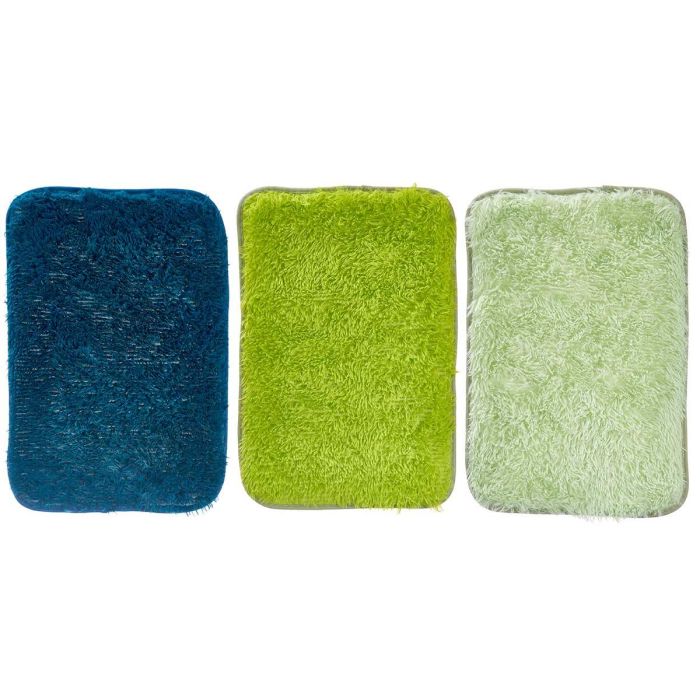 Alfombra Pelo Largo 40X60 Cm 3 Tonos Verdes Giftdecor (24 Unidades) 1 Alfombra Pelo Largo 40X60 Cm 3 Tonos Verdes Giftdecor (24 Unidades) 1