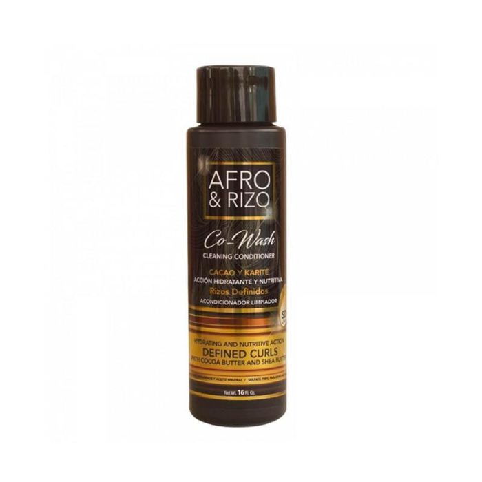 Afro And Rizo Co-Wash Acondicionador Limpiador para Cabello Sin Champú 32OZ
