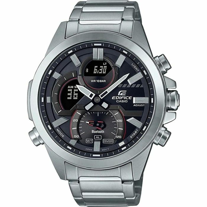 Casio ECB-30D-1AEF CAS4549526322402 Reloj de Pulsera, 52,3 mm, Plateado 0 Casio ECB-30D-1AEF CAS4549526322402 Reloj de Pulsera, 52,3 mm, Plateado 0