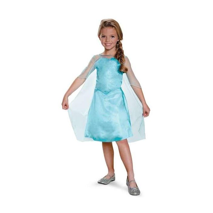 Disfraz disney frozen elsa basic plus t. 5-6 años Disfraz disney frozen elsa basic plus t. 5-6 años
