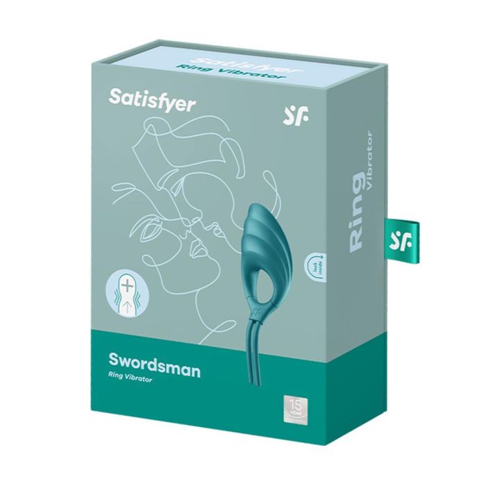 Satisfyer Swordmanman anillo vibrador verde Satisfyer Swordmanman anillo vibrador verde