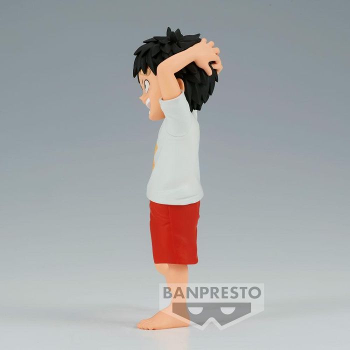 BANPRESTO Figura Monkey D Luffy Children The Grandline Series Film Red One Piece 12cm 2