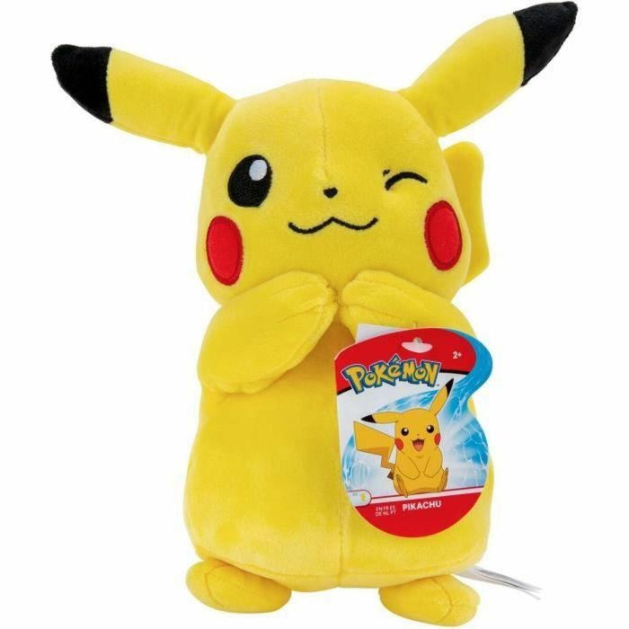 Peluche - Pokémon Pikachu - Bandai - 20 cm - Muy blandito - Licencia Oficial - Juguete para niños a partir de 2 años 4