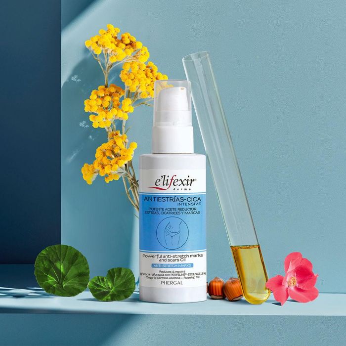 E'Lifexir Antiestrías Cica Intensive Aceite Reductor Estrías Y Cicatrices 100 mL 3