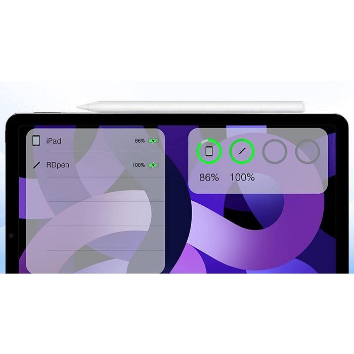 eSTUFF Lápiz óptico activo para iPad Pro, iPad Air y iPad mini - Precisión para Dibujar, Notas y Edición con Carga Magnética 5