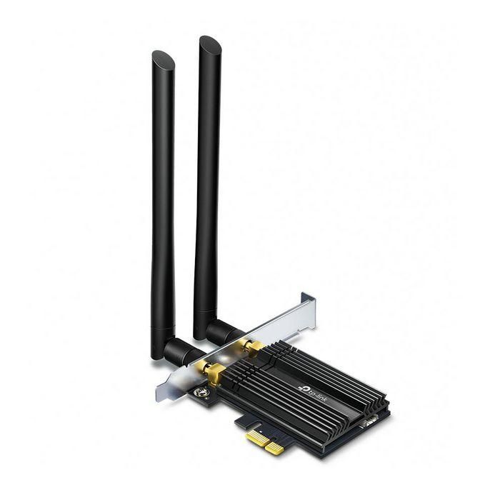 TP-Link Archer TX50E Adaptador Wi-Fi 6 (802.11ax) Bluetooth 5.0 PCIe Doble Banda 2.4/5GHz con Antenas Alta Ganancia para PC Gaming TP-Link Archer TX50E Adaptador Wi-Fi 6 (802.11ax) Bluetooth 5.0 PCIe Doble Banda 2.4/5GHz con Antenas Alta Ganancia para PC Gaming