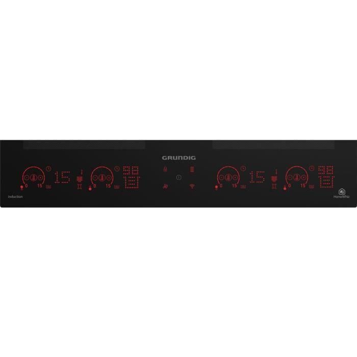 Placa de inducción - GRUNDIG - 8 inducciones - 60 cm - GIEI638980INH 3 Placa de inducción - GRUNDIG - 8 inducciones - 60 cm - GIEI638980INH 3