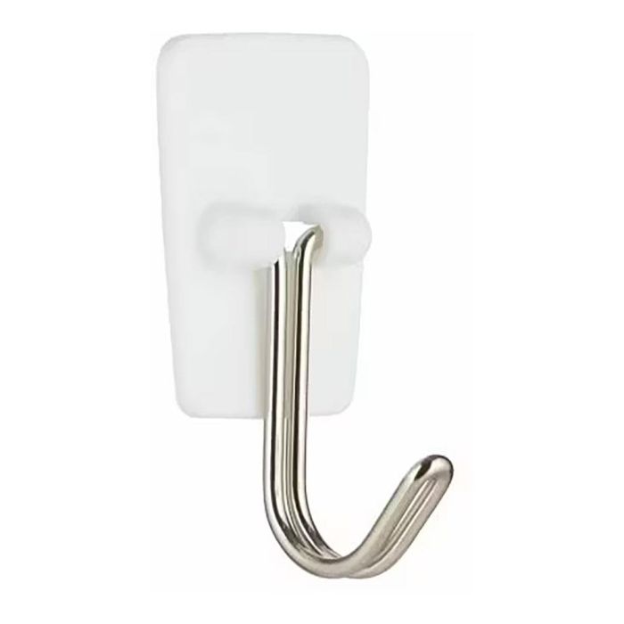 Gancho para colgar 3M 225 g 19 X 41 X 19 MM Blanco Acero (3 Unidades) 0 Gancho para colgar 3M 225 g 19 X 41 X 19 MM Blanco Acero (3 Unidades) 0