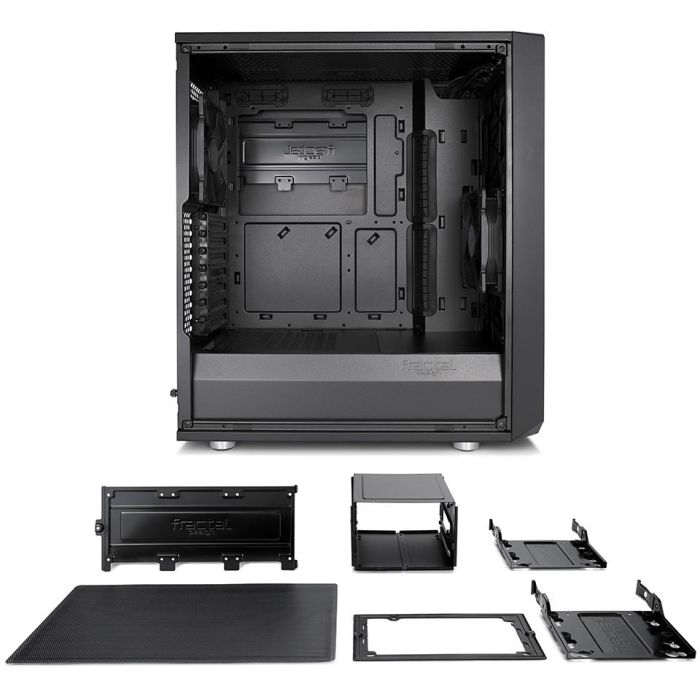 Fractal Design Meshify C Black Midi Tower ATX ITX Micro ATX Negro 9