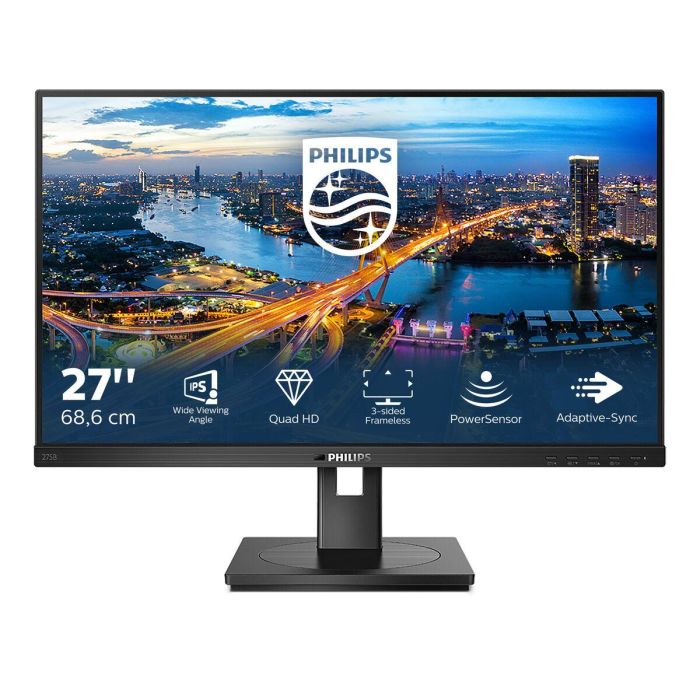 Monitor Profesional Philips 275B1 27"/ QHD/ Multimedia/ Negro 1 Monitor Profesional Philips 275B1 27"/ QHD/ Multimedia/ Negro 1