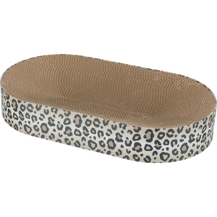 Rascador para Gatos Trixie Leo Crema Cartón 63 x 10 x 35 cm 2 Rascador para Gatos Trixie Leo Crema Cartón 63 x 10 x 35 cm 2