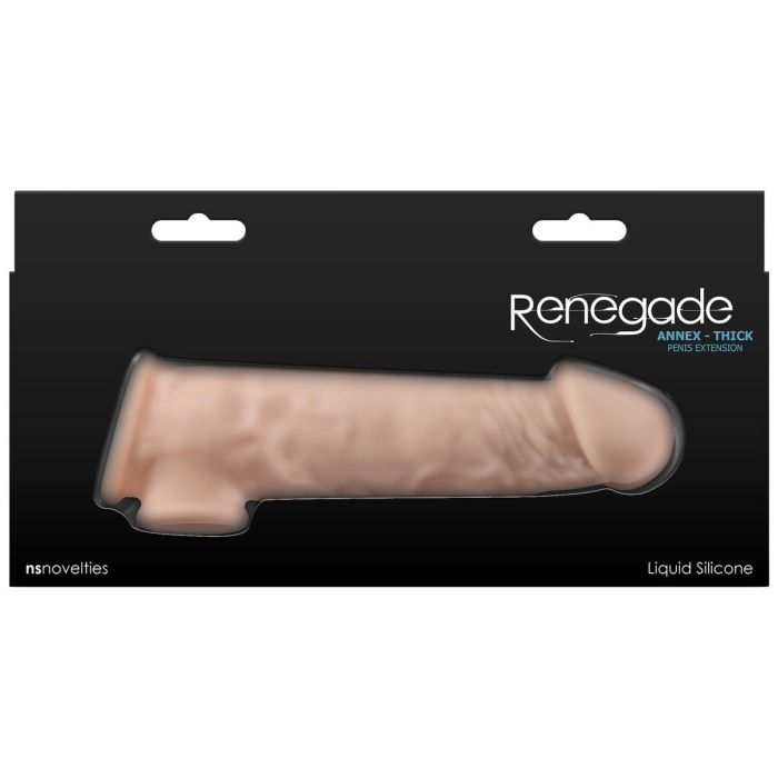 Funda para pene NS Novelties Renegade Carne 18,6 x 4,3 x 5,5 cm 2 Funda para pene NS Novelties Renegade Carne 18,6 x 4,3 x 5,5 cm 2