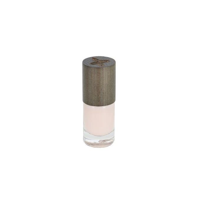 BOHO GREEN MAKE UP Esmalte de Uñas Bio Vegan 49 Rose Blanche 6ml – Secado Rápido y Duradero