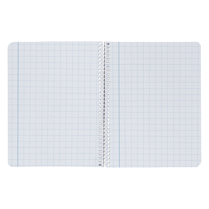 Liderpapel Cuaderno espiral smart cuarto tapa blanda 80 hojas 60gr milimetrado colores surtidos 7