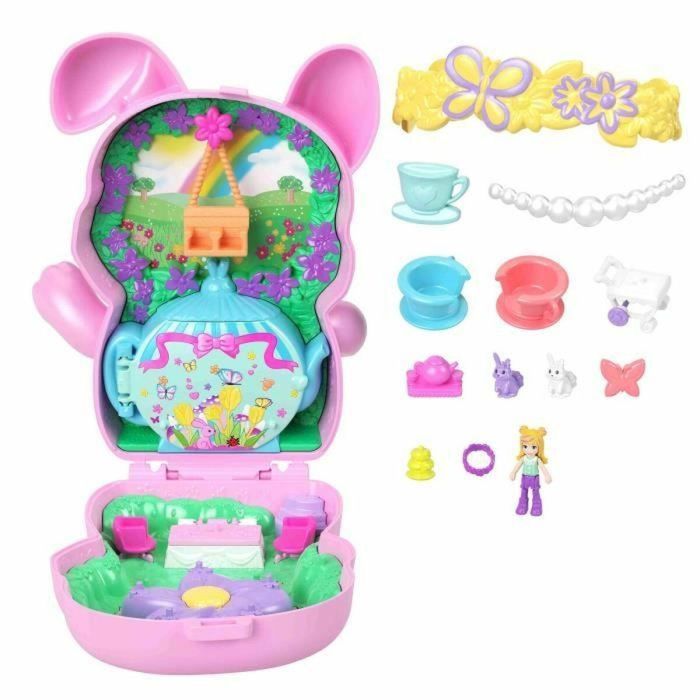 Playset Polly Pocket Tea Time Rabbit Box 3 Playset Polly Pocket Tea Time Rabbit Box 3
