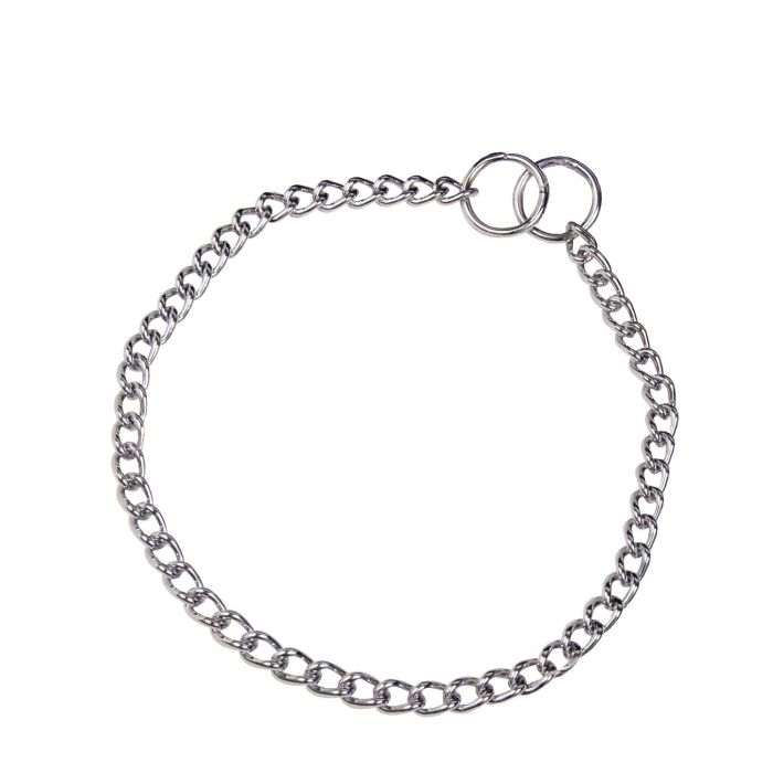 Collar Eslabon Retorcido 2,5 mm*50 cm Acero Cromado Collar Eslabon Retorcido 2,5 mm*50 cm Acero Cromado