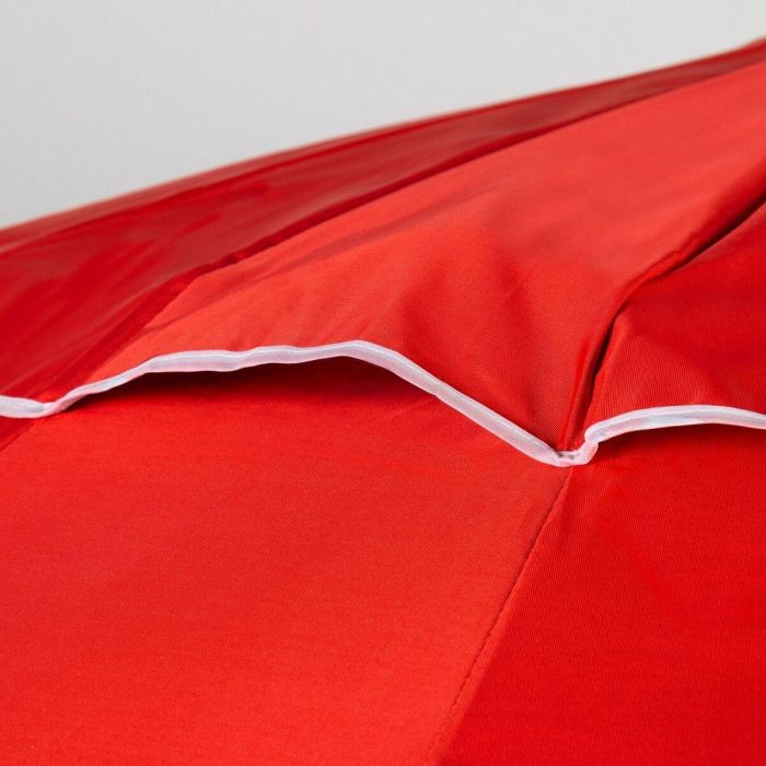 Sombrilla Aktive Rojo Aluminio 240 x 235 x 240 cm (6 Unidades) 1 Sombrilla Aktive Rojo Aluminio 240 x 235 x 240 cm (6 Unidades) 1