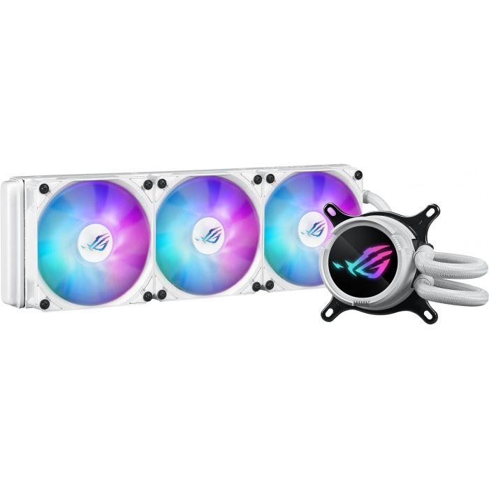 ASUS ROG Strix LC III 360 ARGB White Edition Kit de Refrigeración Líquida, 3 Ventiladores, Blanco, Compatible con LGA 1150/1151/1155/1156/1200/1700, AM4/AM5, 90RC00T2-M0UAY0 3 ASUS ROG Strix LC III 360 ARGB White Edition Kit de Refrigeración Líquida, 3 Ventiladores, Blanco, Compatible con LGA 1150/1151/1155/1156/1200/1700, AM4/AM5, 90RC00T2-M0UAY0 3