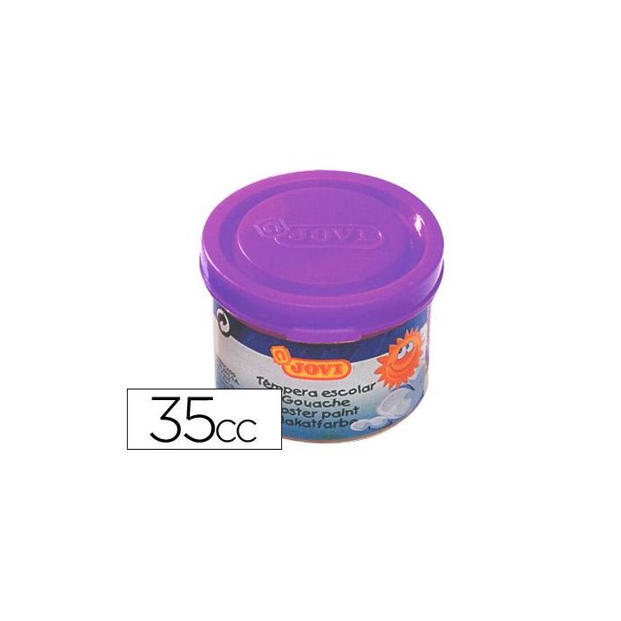 Témperas Jovi 50323 Violeta Madera Papel Tela Cartulina 35 ml 5 Unidades