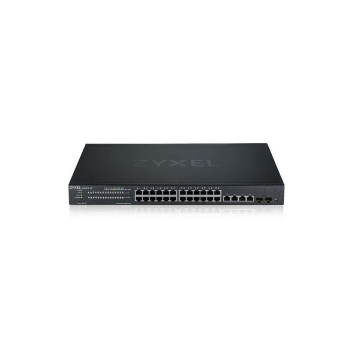 Zyxel XMG1930-30 Gestionado L3 2.5G Ethernet (100/1000/2500) Negro Zyxel XMG1930-30 Gestionado L3 2.5G Ethernet (100/1000/2500) Negro