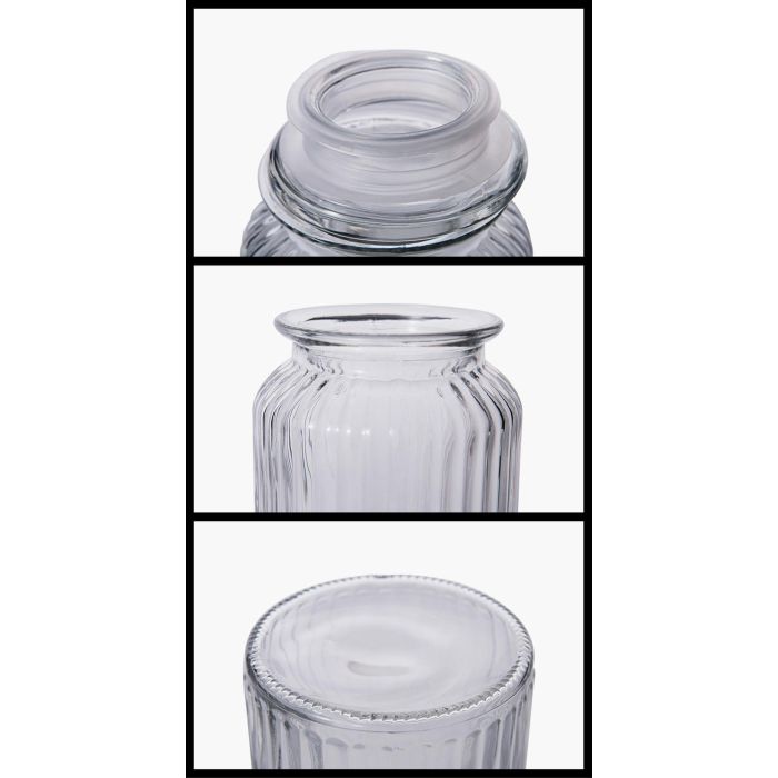 Tarro de Vidrio Cuisine La Mediterranea 11 x 22.8 cm (12 Unidades) 4 Tarro de Vidrio Cuisine La Mediterranea 11 x 22.8 cm (12 Unidades) 4