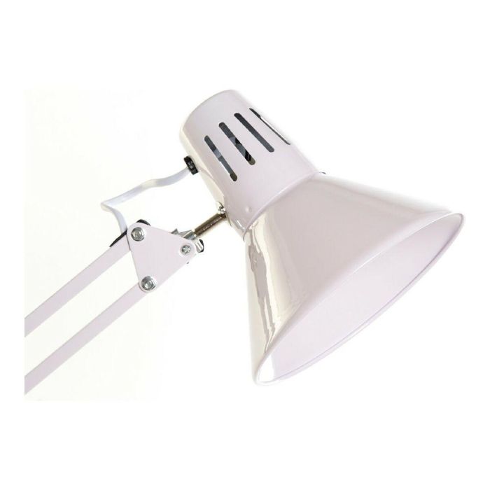 Lámpara de mesa DKD Home Decor Blanco Metal (22 x 39 x 69 cm) 3 Lámpara de mesa DKD Home Decor Blanco Metal (22 x 39 x 69 cm) 3