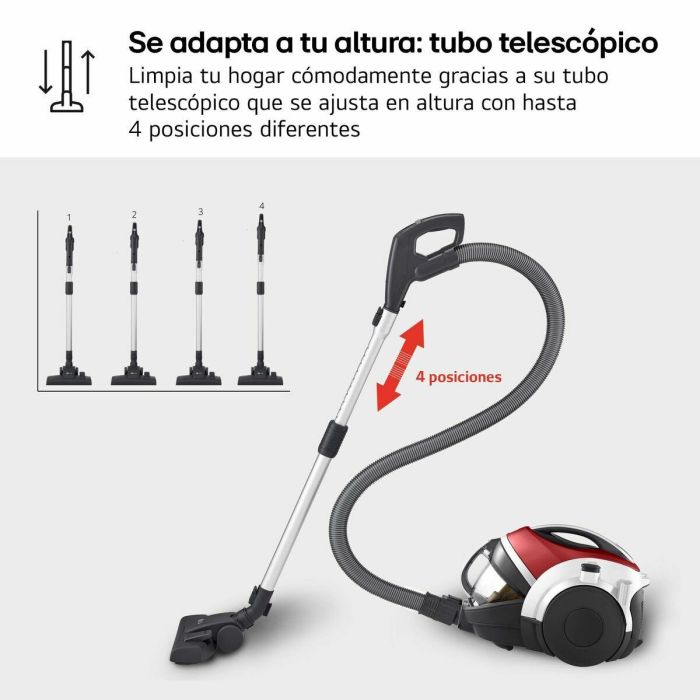 Aspirador LG VC5506NHTB 650 W 7 Aspirador LG VC5506NHTB 650 W 7