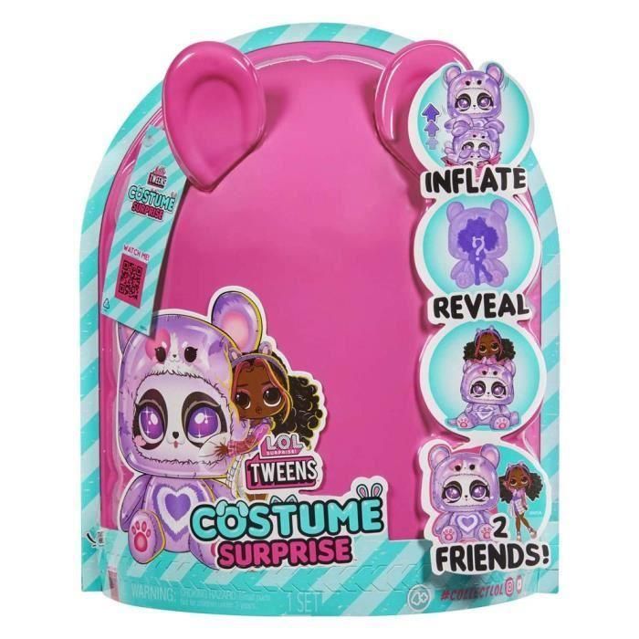L.O.L. Surprise! LIT35051510413 Muñeca Tweens Disfraz Hoops Cutie 17cm con Animal Hinchable, Sorpresa por Descubrir 5