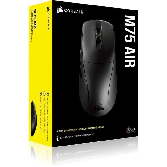 Ratón inalámbrico para juegos - CORSAIR - M75 AIR WIRELESS - Ultraligero - Negro 3 Ratón inalámbrico para juegos - CORSAIR - M75 AIR WIRELESS - Ultraligero - Negro 3