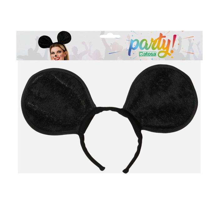 Diadema Orejas Raton Negro 1