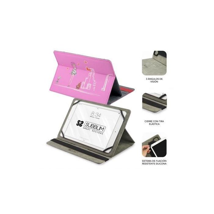 SUBBLIM Funda Tablet TRENDY CASE FASHION GIRLS 10.1" 1 SUBBLIM Funda Tablet TRENDY CASE FASHION GIRLS 10.1" 1