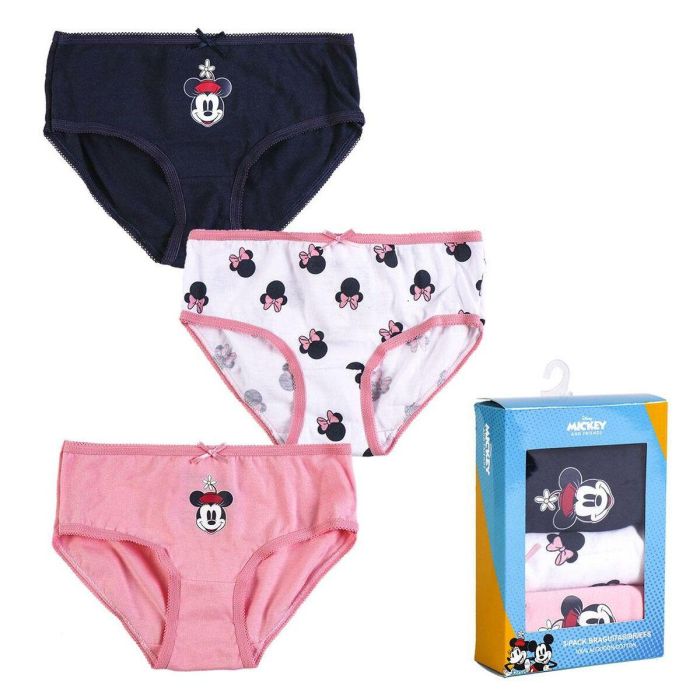 Pack braguitas single jersey 3 piezas minnie talla t06/08 3 Pack braguitas single jersey 3 piezas minnie talla t06/08 3