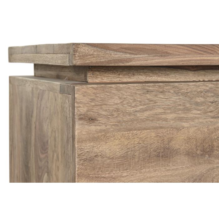 DKD Home Decor Buffet Alpino Natural Gris Madera Sheesham con 2 Cajones, 4 Puertas y 2 Estanterías - Ancho 175 x Fondo 45 x Alto 72 cm 5 DKD Home Decor Buffet Alpino Natural Gris Madera Sheesham con 2 Cajones, 4 Puertas y 2 Estanterías - Ancho 175 x Fondo 45 x Alto 72 cm 5