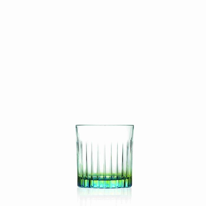 Juego 6 Vasos Base Verde Rcr Cristalleria IT