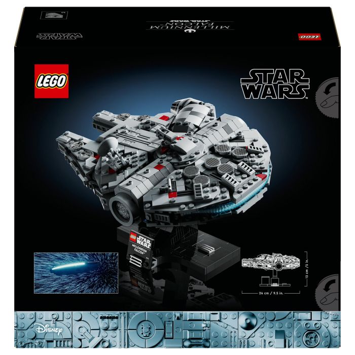 LEGO Star Wars Millennium Falcon 75375 Halcón Milenario Juego de Construcción 921 Piezas
