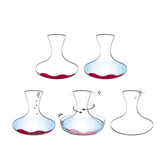 Cook Concept Bolas Limpia Decantador Vino Cocktail Lounge 2